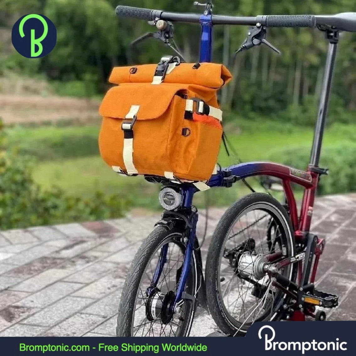 Brompton Front Bag Carrier 15L/21L Rugzak