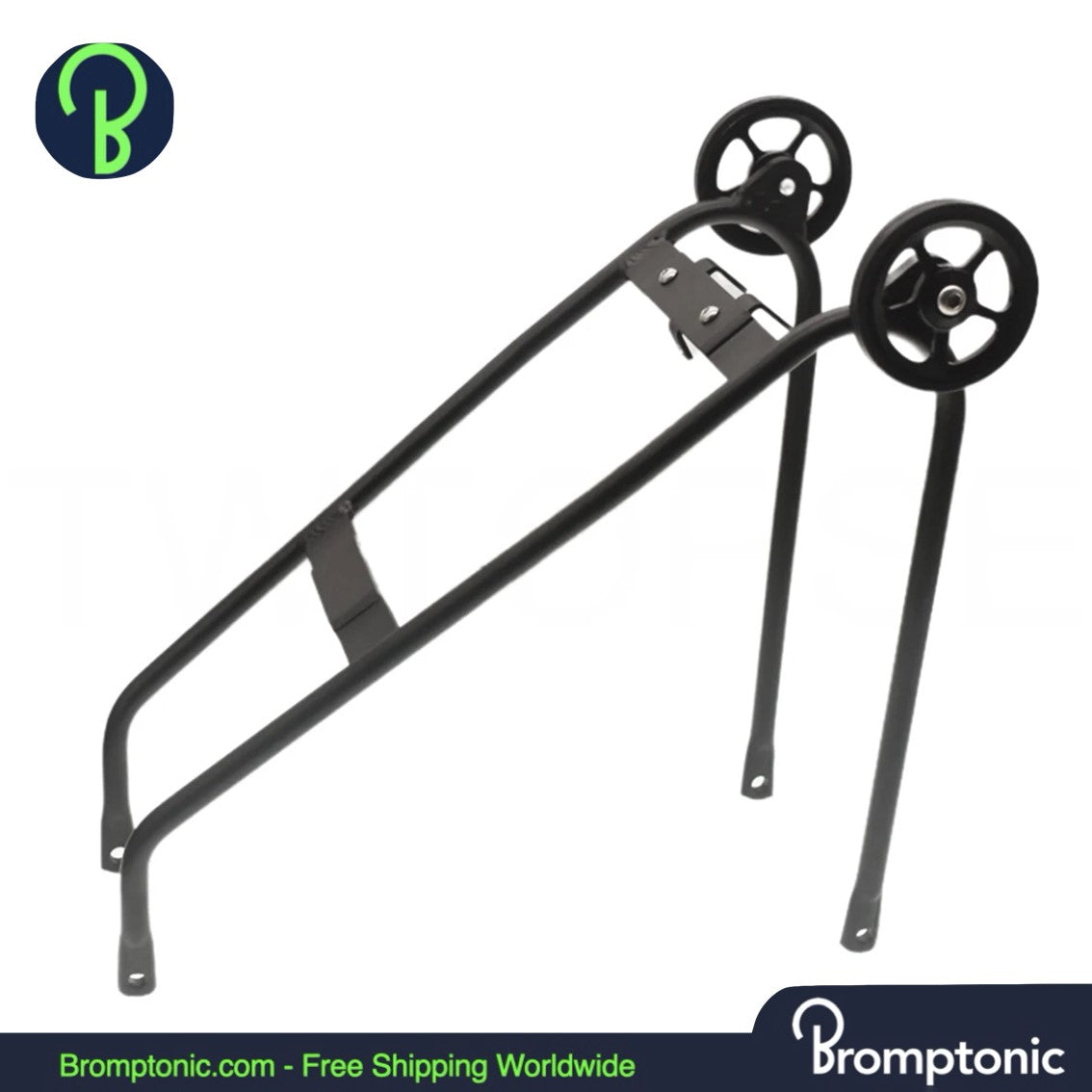 Portapacchi posteriore in alluminio ultraleggero Brompton per linea P/T