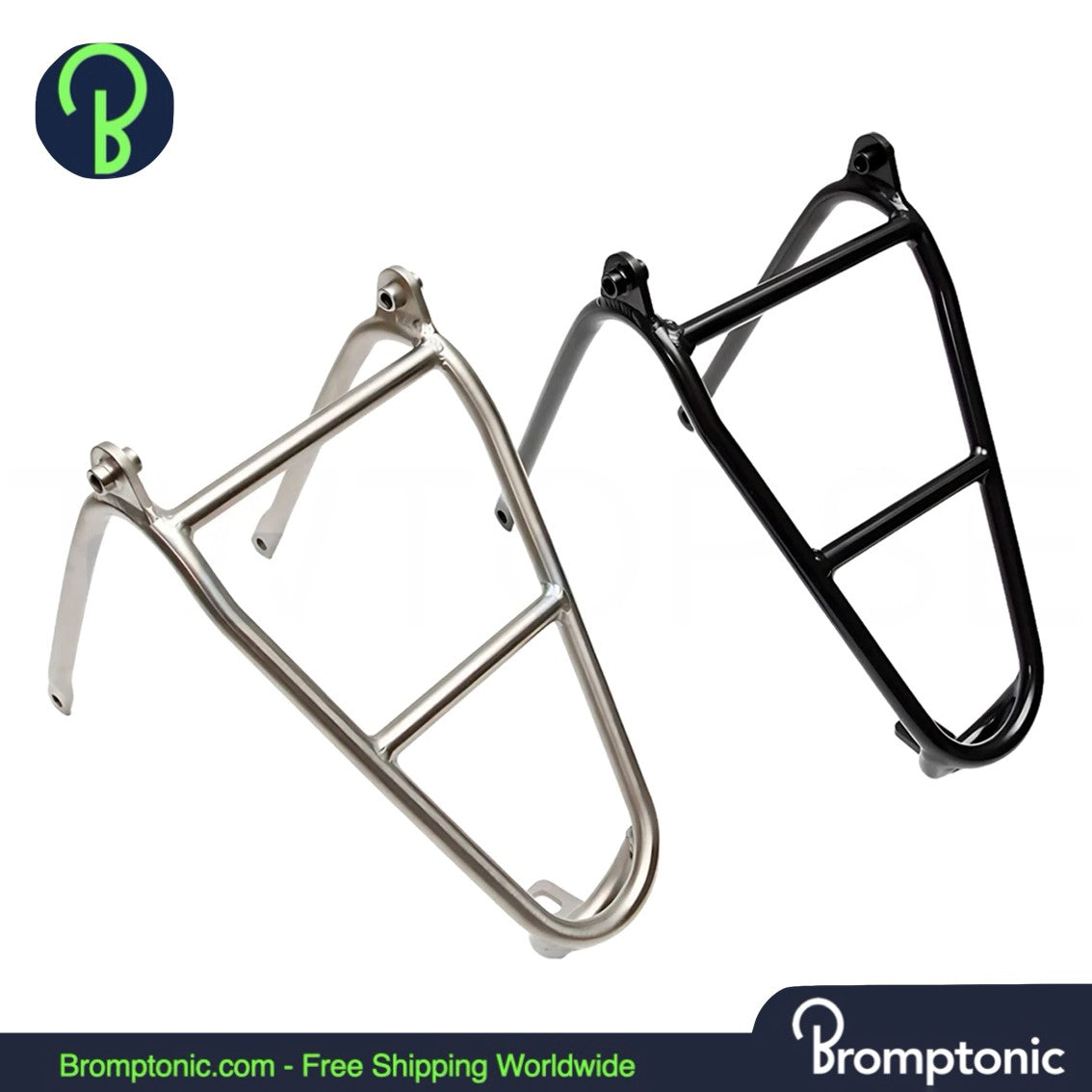 Brompton Ultra-Light Titanium Q-Rack Portapacchi posteriore per linea A/C/P/T