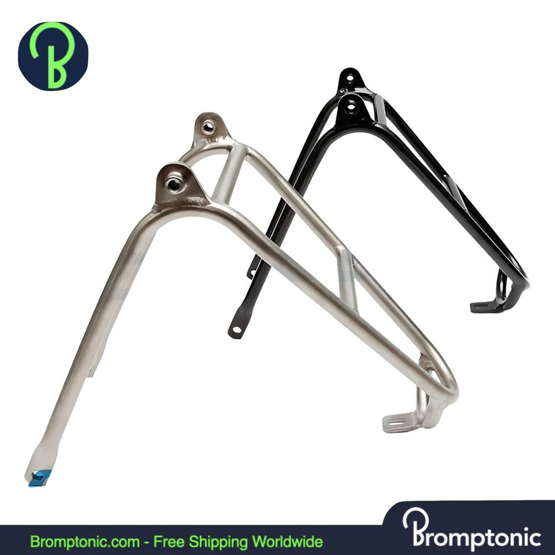 Brompton Ultra-Light Titanium Q-Rack Portapacchi posteriore per linea A/C/P/T