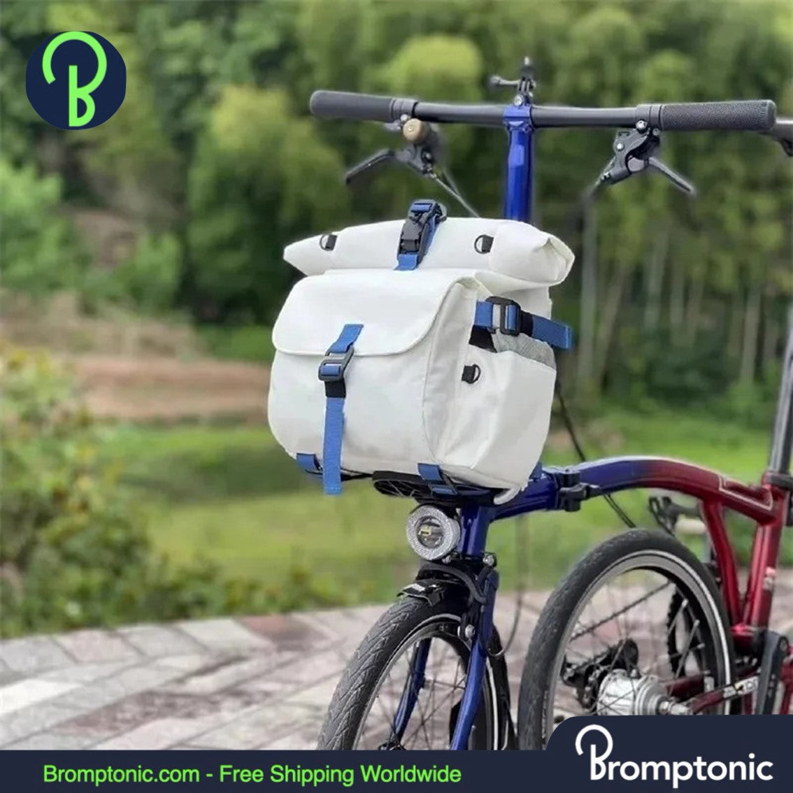 Bromptonic Front Bag Carrier 15L/21L Backpack